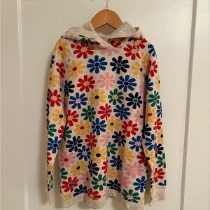 Hanna Andersson Floral Multicolor Hoodie New No Tags, Multiple Sizes